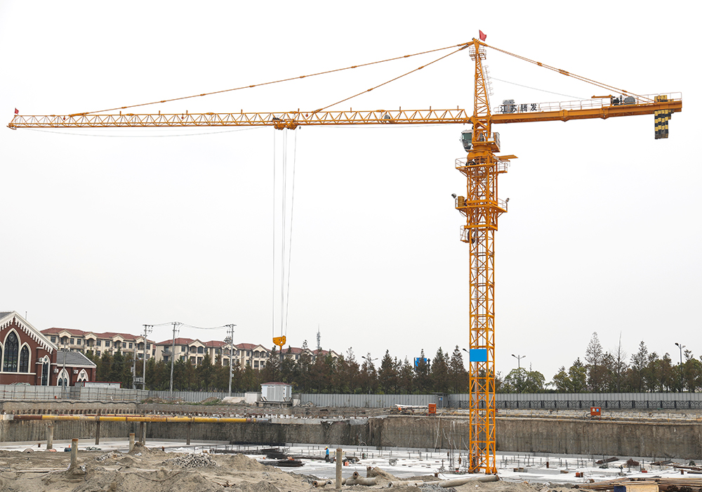 QTZ100 (6013) Topkit Tower Crane 6T 8T 이중 회전